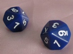 10 facted dice